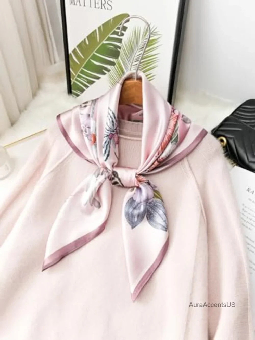 100% Pure Mulberry Silk Scarf 35